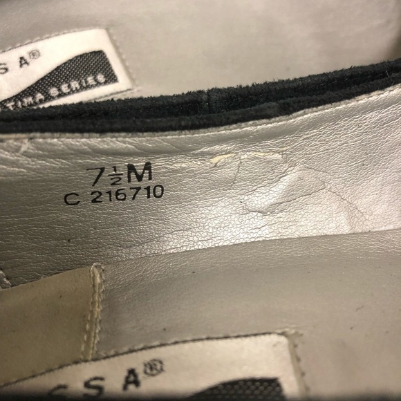 Caressa ultima series square toe heels  sz  7.5 - Picture 9 of 9